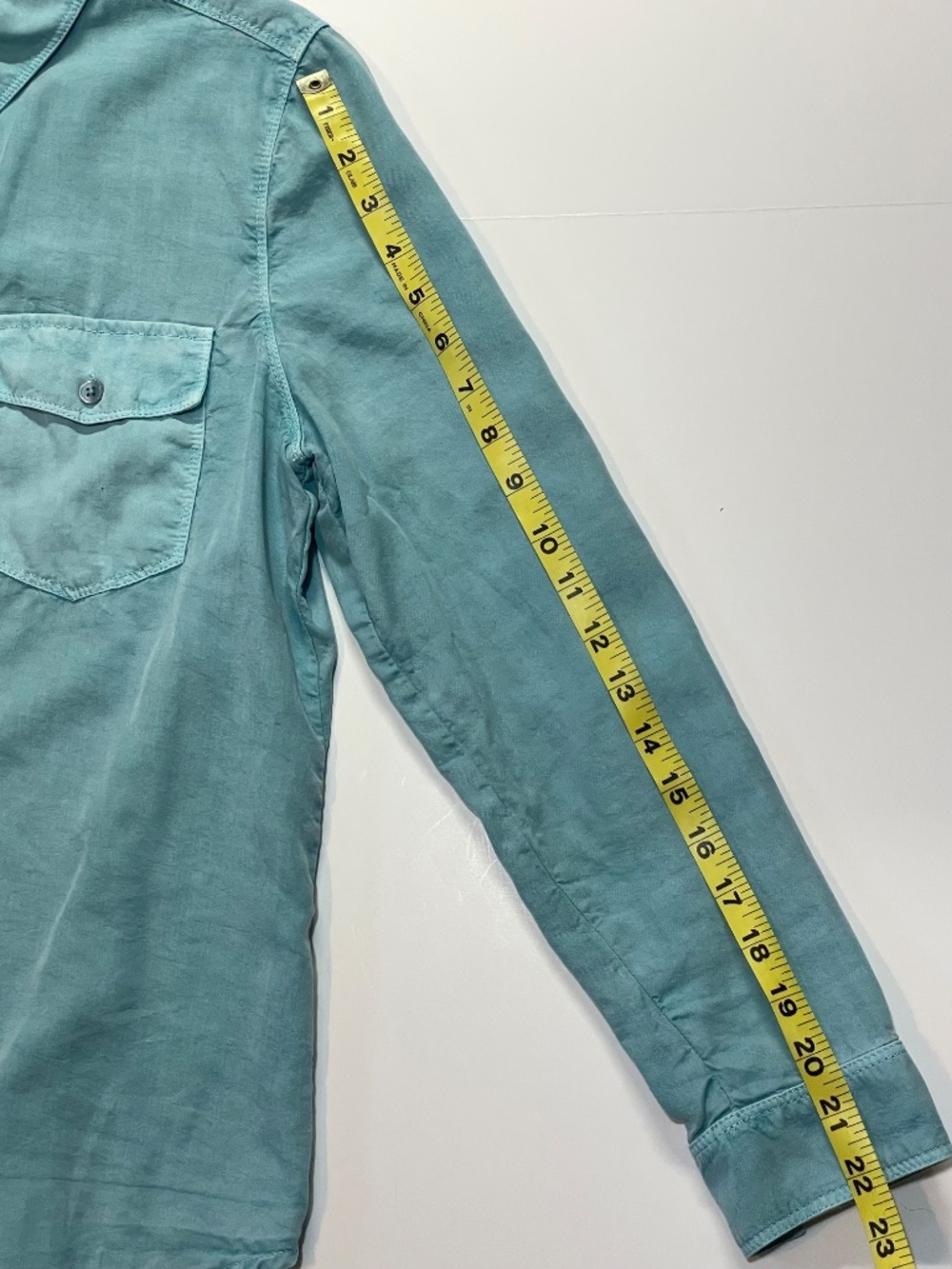 Chico's Long Sleeve Button-Down Blouse Size 1 - Picture 8 of 8